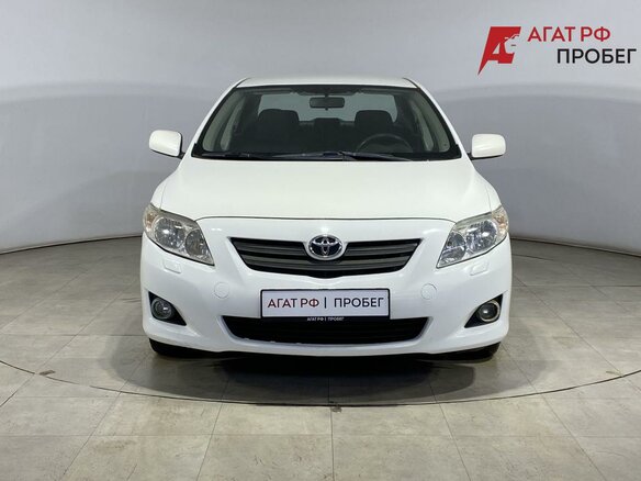 2008 Toyota Corolla X (E140, E150), белый, 550000 рублей - вид 1