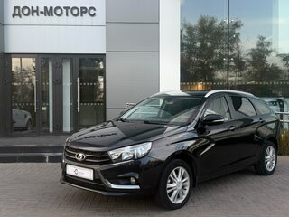 2019 Lada (ВАЗ) Vesta SW I, чёрный, 935000 рублей, вид 1