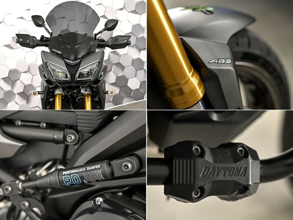 2015 Yamaha MT-09 Tracer (FJ-09), серый, 799000 рублей - вид 9