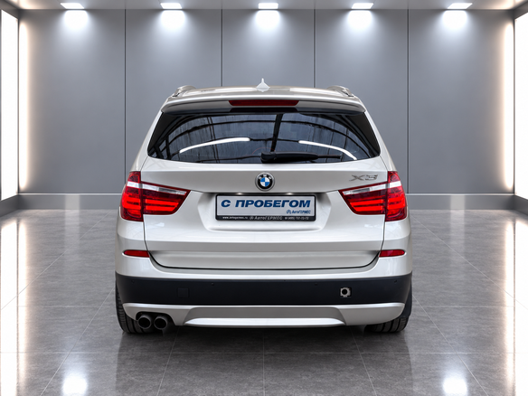 2012 BMW X3 28i xDrive II (F25), серый, 2050000 рублей - вид 2
