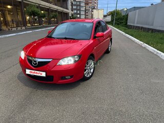 2007 Mazda 3 I (BK) Рестайлинг, красный, 690000 рублей, вид 1