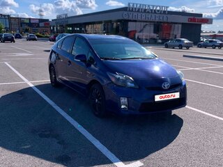 2009 Toyota Prius III (XW30), синий, 1040000 рублей, вид 3