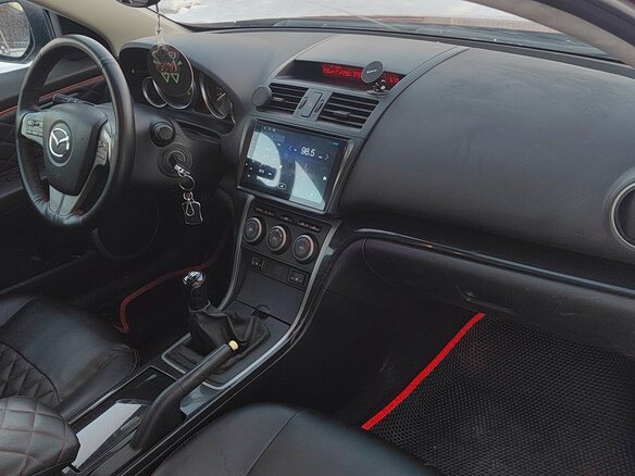2008 Mazda 6 II (GH), красный, 620000 рублей - вид 11