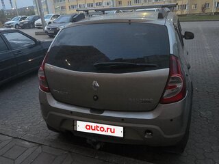 2010 Renault Sandero I, бежевый, 360000 рублей, вид 3