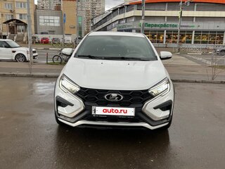 2023 Lada (ВАЗ) Vesta I Рестайлинг (NG), белый, 1450000 рублей, вид 4