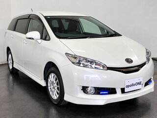 2017 Toyota Wish II Рестайлинг, белый, 1190000 рублей, вид 3