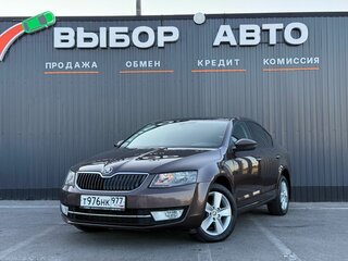 2013 Skoda Octavia III (A7), коричневый, 1375000 рублей, вид 1