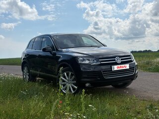 2012 Volkswagen Touareg II, чёрный, 2050000 рублей, вид 1
