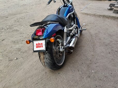 2008 Harley-Davidson V-Rod, синий, 850000 рублей, вид 3