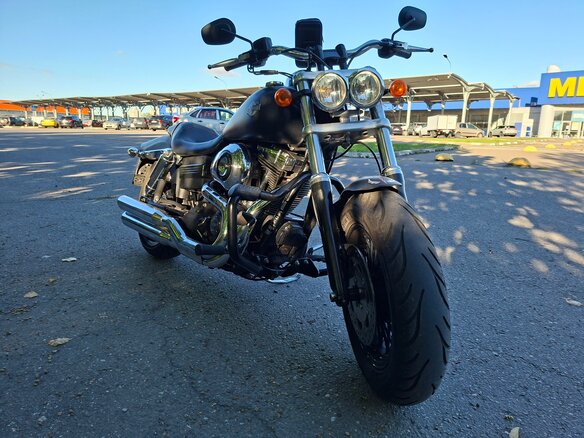 2012 Harley-Davidson Fat Bob, чёрный, 700000 рублей - вид 7