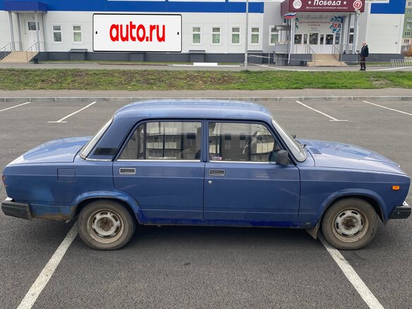 2006 Lada (ВАЗ) 2107, синий, 95000 рублей - вид 3