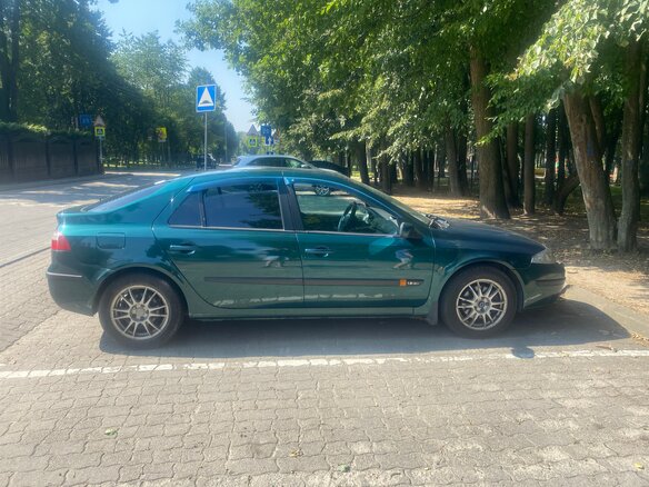 2003 Renault Laguna II, зелёный, 340000 рублей - вид 3