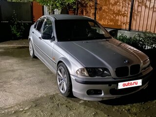 2000 BMW 3 серии Compact 316i III (E36), серебристый, 500000 рублей, вид 4