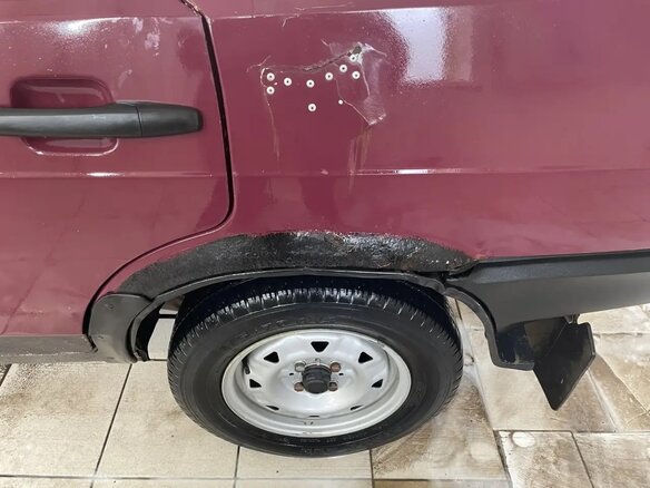 1993 Lada (ВАЗ) 2109, красный, 80000 рублей - вид 6