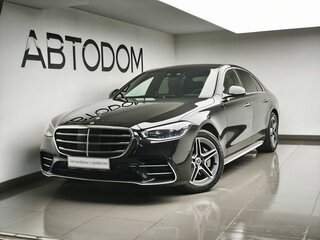 2021 Mercedes-Benz S-Класс 350 d 4MATIC VII (W223), чёрный, 6857000 рублей, вид 1
