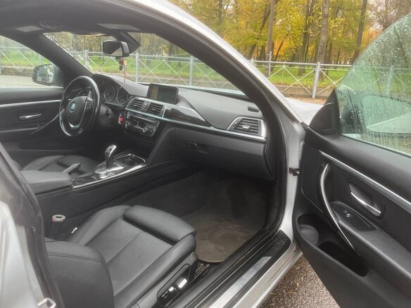 2017 BMW 4 серии 430i F32/F33/F36 Рестайлинг, серый, 1850000 рублей - вид 7