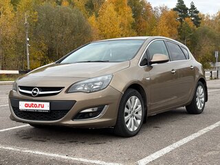 2013 Opel Astra J Рестайлинг, бежевый, 830000 рублей, вид 1
