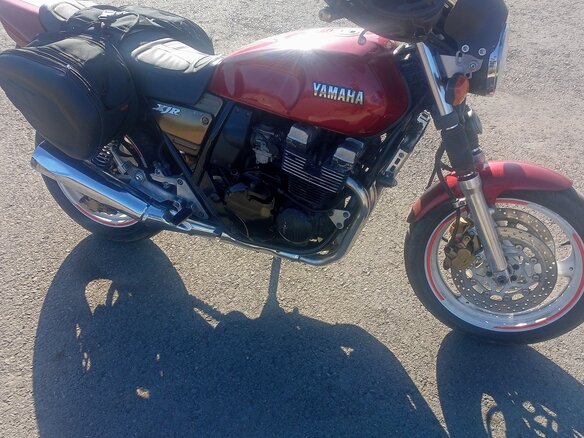 1993 Yamaha XJR400, пурпурный, 230000 рублей - вид 1