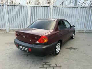 2009 Kia Spectra I Рестайлинг 2, красный, 359000 рублей, вид 4