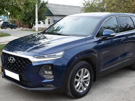 2019 Hyundai Santa Fe IV, синий, 2700000 рублей, вид 1