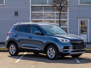 2021 Chery Tiggo 4 I Рестайлинг, серый, 1035000 рублей, вид 3