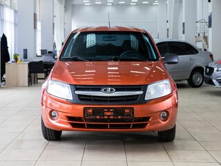 2013 Lada (ВАЗ) Granta I, оранжевый, 300000 рублей, вид 2