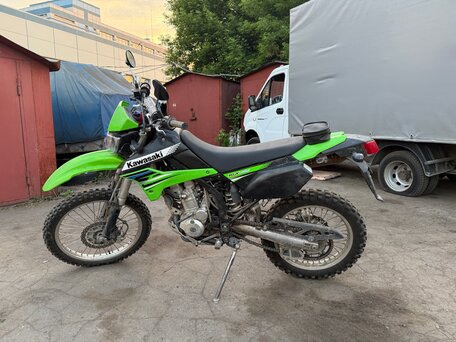 2012 Kawasaki KLX 250, зелёный, 280000 рублей, вид 1