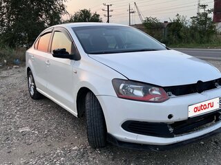 2010 Volkswagen Polo V, белый, 400000 рублей, вид 4