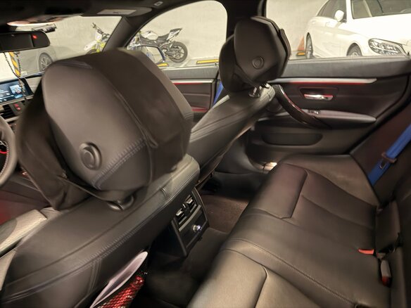 2017 BMW 4 серии Gran Coupe 430i xDrive F32/F33/F36 Рестайлинг, синий, 2580000 рублей - вид 12