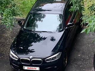 2016 BMW 1 серии 118i II (F20/F21) Рестайлинг, чёрный, 1400000 рублей, вид 2