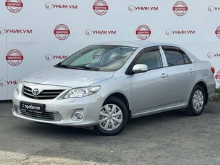 2010 Toyota Corolla X (E140, E150) Рестайлинг, серебристый, 1069000 рублей, вид 1