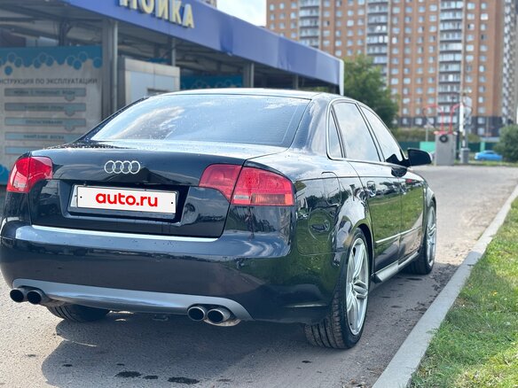 2005 Audi A4 III (B7), чёрный, 700000 рублей - вид 6