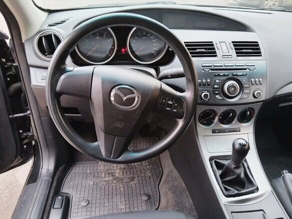 2010 Mazda 3 II (BL), чёрный - вид 12