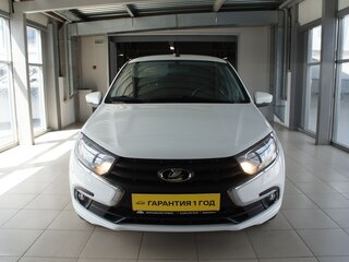 2018 Lada (ВАЗ) Granta I Рестайлинг, белый, 669000 рублей, вид 2