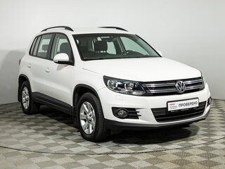 2013 Volkswagen Tiguan I Рестайлинг, белый, 849585 рублей, вид 3
