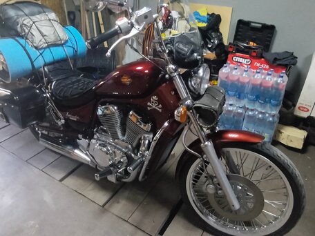 1995 Suzuki Intruder VS800, коричневый, 580000 рублей, вид 3