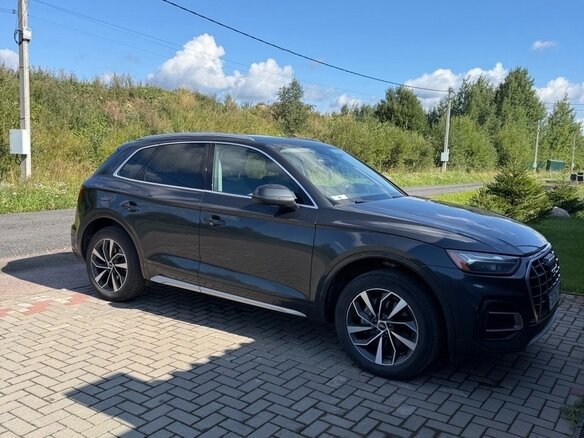 2021 Audi Q5 45 TFSI II (FY) Рестайлинг, серый, 3750000 рублей - вид 5