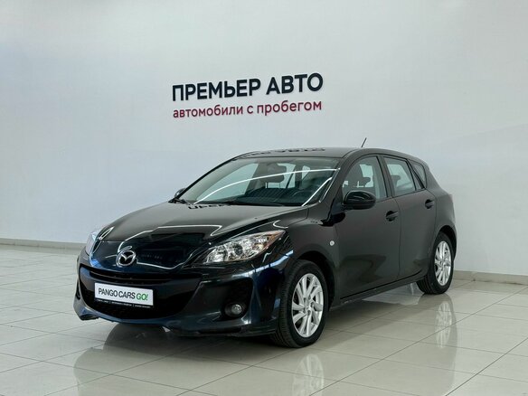 2012 Mazda 3 II (BL) Рестайлинг, чёрный, 675000 рублей