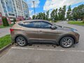 2013 Hyundai Santa Fe III, золотистый, 1900000 рублей - вид 2