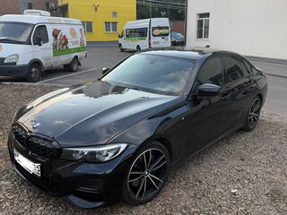 2021 BMW 3 серии 320d xDrive VII (G2x), чёрный, 3790000 рублей, вид 1