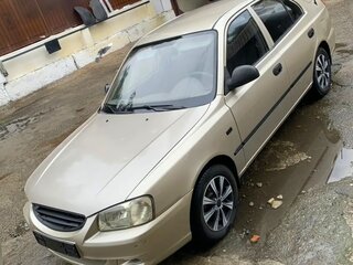 2004 Hyundai Accent ТагАЗ II, золотистый, 300000 рублей, вид 2