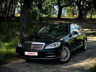 2009 Mercedes-Benz S-Класс 350 V (W221) Рестайлинг, чёрный, 2100000 рублей, вид 2