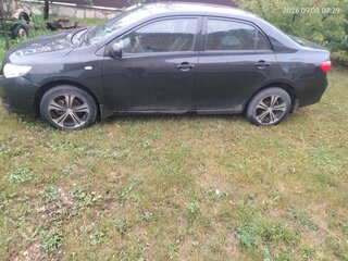2008 Toyota Corolla X (E140, E150), чёрный, 750000 рублей, вид 4
