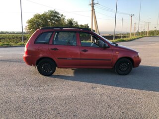 2009 Lada (ВАЗ) Kalina I, красный, 210000 рублей, вид 4