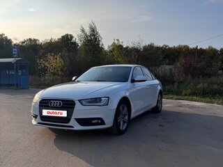 2013 Audi A4 IV (B8) Рестайлинг, белый, 1090000 рублей, вид 2