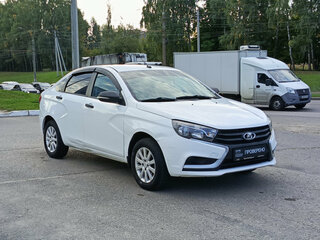 2016 Lada (ВАЗ) Vesta I, белый, 443000 рублей, вид 3