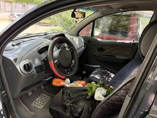 2007 Chevrolet Spark II, чёрный, 390000 рублей, вид 4