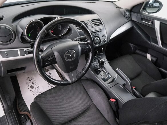 2013 Mazda 3 II (BL) Рестайлинг, белый, 849000 рублей - вид 7