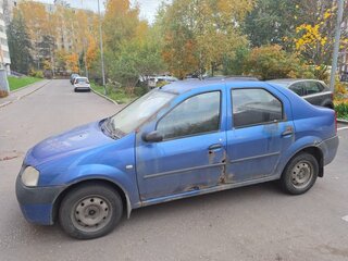 2007 Renault Logan I, синий, 120000 рублей, вид 3