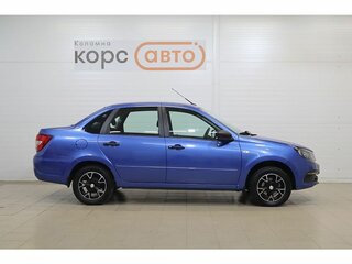 2019 Lada (ВАЗ) Granta I Рестайлинг, синий, 648000 рублей, вид 4